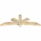 Ekena Millwork Alberta Rough Sawn Timber Gable Bracket, Douglas Fir, 84"W x 31"H x 4"D x 6"F, 9/12 Pitch GBW084X31X0406ALB00RDF - alternate 3
